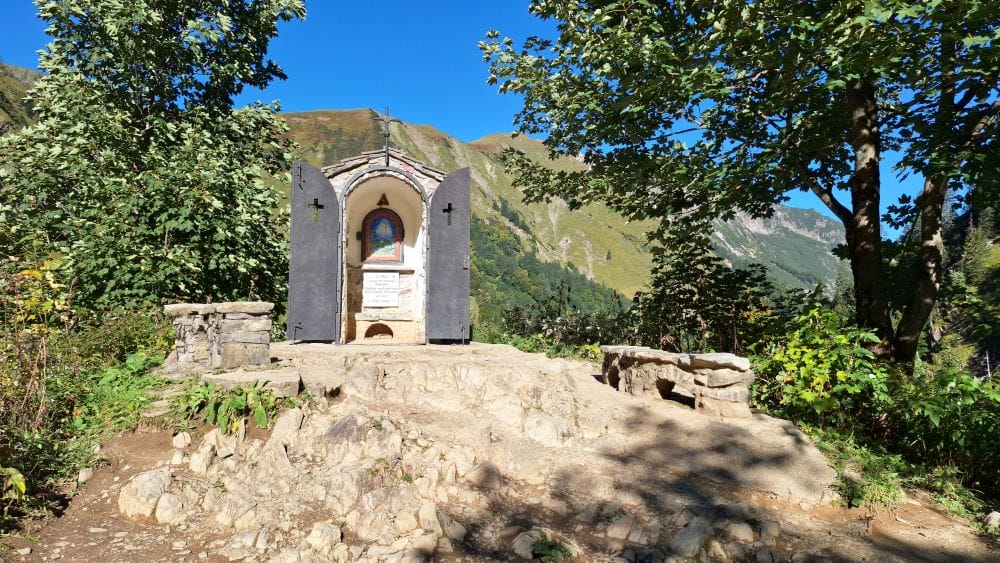 Die Kapelle Maria am Knie