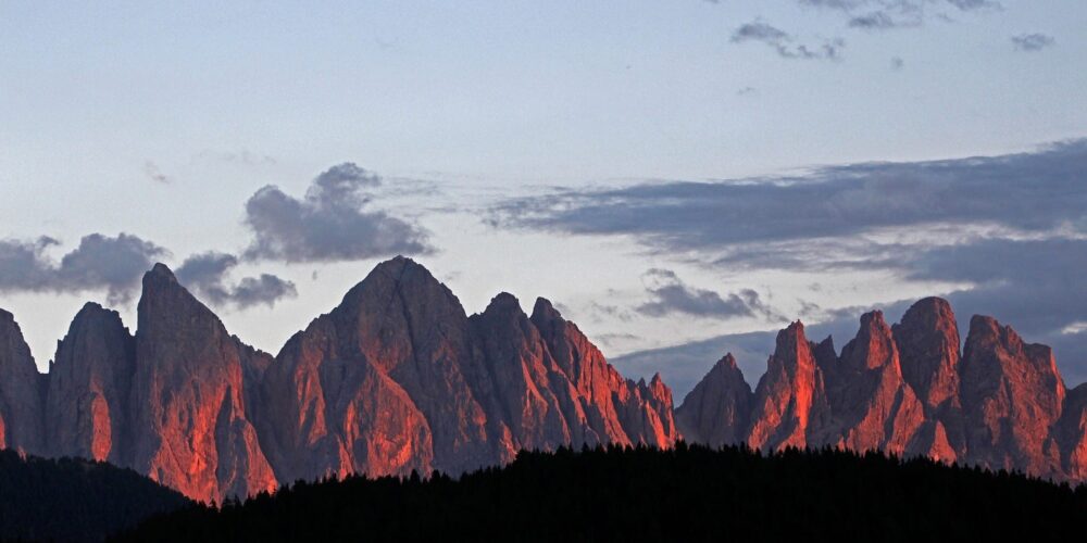 Titel Alpenglühen