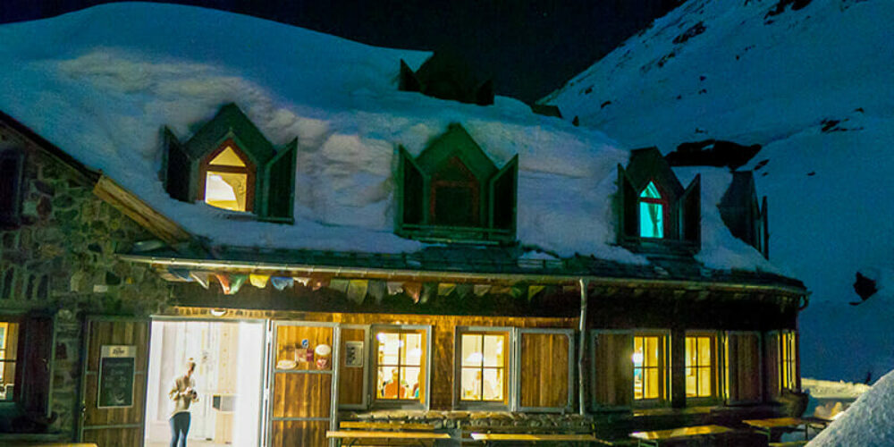Gemütliche Berghütte