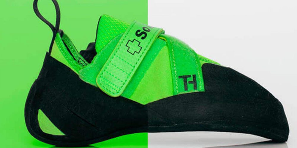 Einer der So iLL Kletterschuhe.