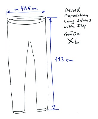Bild 1 von Johannes zu Devold - Expedition Long Johns with Fly - Merinounterwäsche