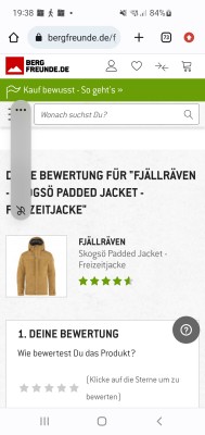 Bild 1 von Silke zu Fjällräven - Skogsö Padded Jacket - Freizeitjacke