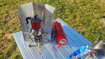 Bild 1 von Bernhard zu Origin Outdoors - Alu Windschutz Faltbar
