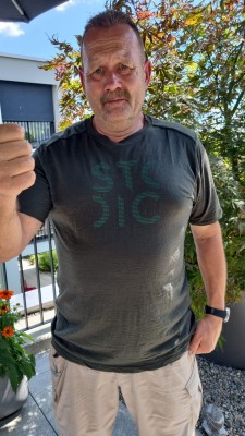 Bild 1 von Michael zu Stoic - Merino150 HeladagenSt. T-Shirt Artwork - Merinoshirt